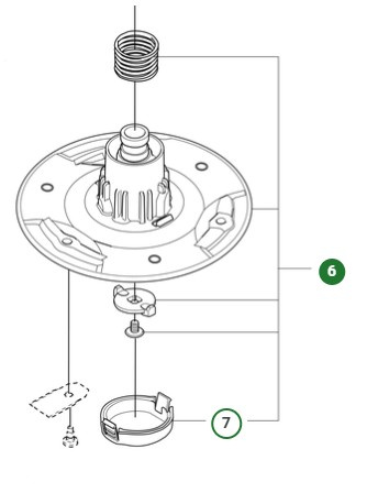 Juego de disco de corte Gardena Sileno free, Sileno max