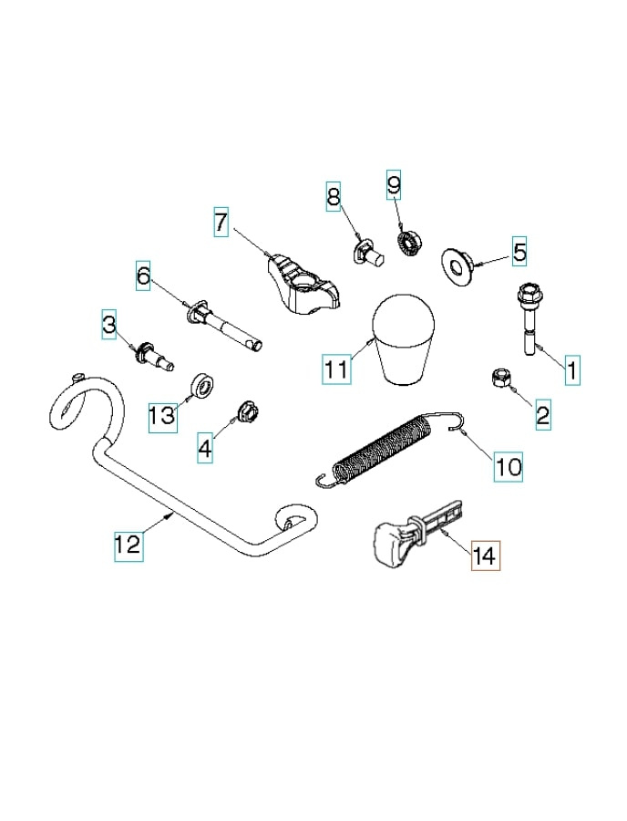 Interruptor de parada del motor 5993489-96