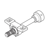 Conjunto de eje de toma de fuerza con cojinete Conjunto de eje de toma de fuerza con cojinete
