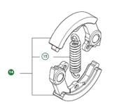 Kupplung Husqvarna 143R II, 541RS, 541RST Kupplung Husqvarna 143R II, 541RS, 541RST
