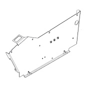 Panel de montaje lateral derecho Polvo C Panel de montaje lateral derecho Polvo C