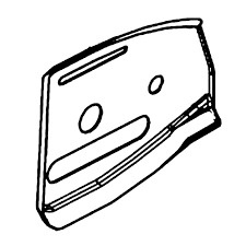 Placa Guía De Cadena 095