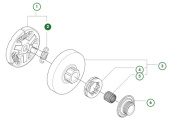 Muelle de embrague 564XPG Muelle de embrague 564XPG
