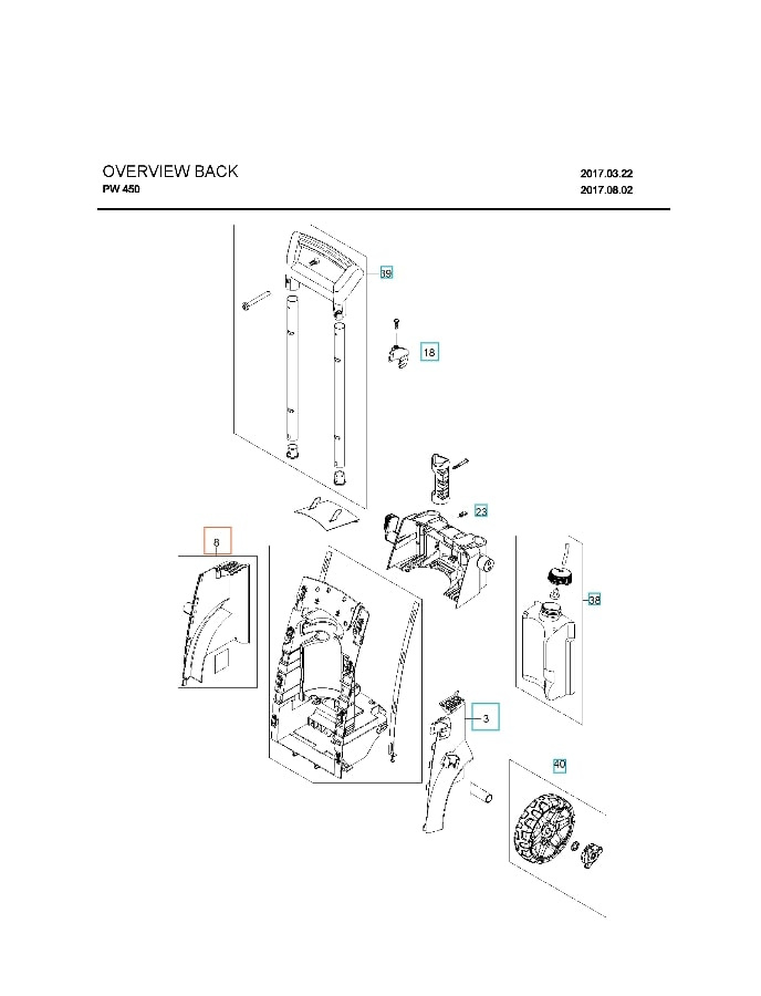 Parachoques derecho gris oscuro 5999889-01