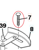 Perno De Carro,1/4-20X1/2 8721104-04 Perno De Carro,1/4-20X1/2 8721104-04