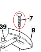 Perno De Carro,1/4-20X1/2 8721104-04 Perno De Carro,1/4-20X1/2 8721104-04