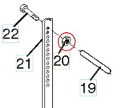 Tuerca, 3/8-16 8732206-00 Tuerca, 3/8-16 8732206-00