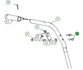 Perno, 5/16-18X1 3/4 8747805-28 Perno, 5/16-18X1 3/4 8747805-28