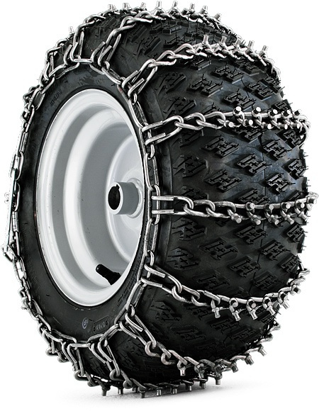 Cadenas para nieve para Rider 16x6.5-8, par