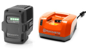 Paquete de batería y cargador Husqvarna BLi300 & QC500 Paquete de batería y cargador Husqvarna BLi300 & QC500