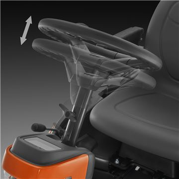 Husqvarna Rider 214C + Hoja para nieve