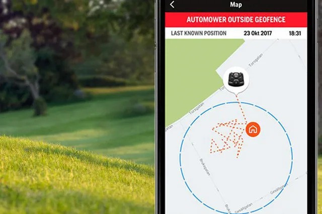 Husqvarna Automower® 305E Nera Robot Cortacésped