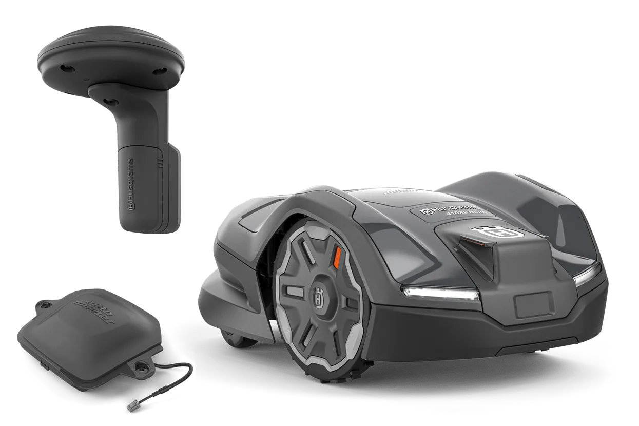 Husqvarna Automower® 410XE Nera Robot Cortacésped con EPOS plug-in kit