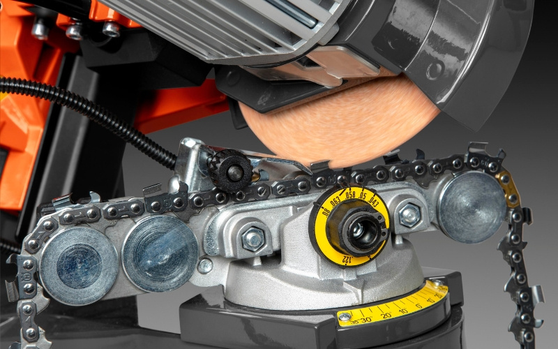 Husqvarna Amoladora de cadena de banco hidráulica