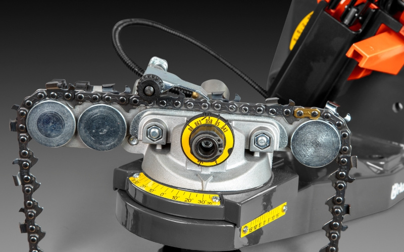 Husqvarna Amoladora de cadena de banco hidráulica