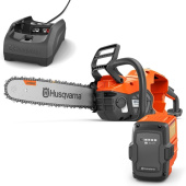 Motosierra a batería Husqvarna 440i con batería y cargador Motosierra a batería Husqvarna 440i con batería y cargador