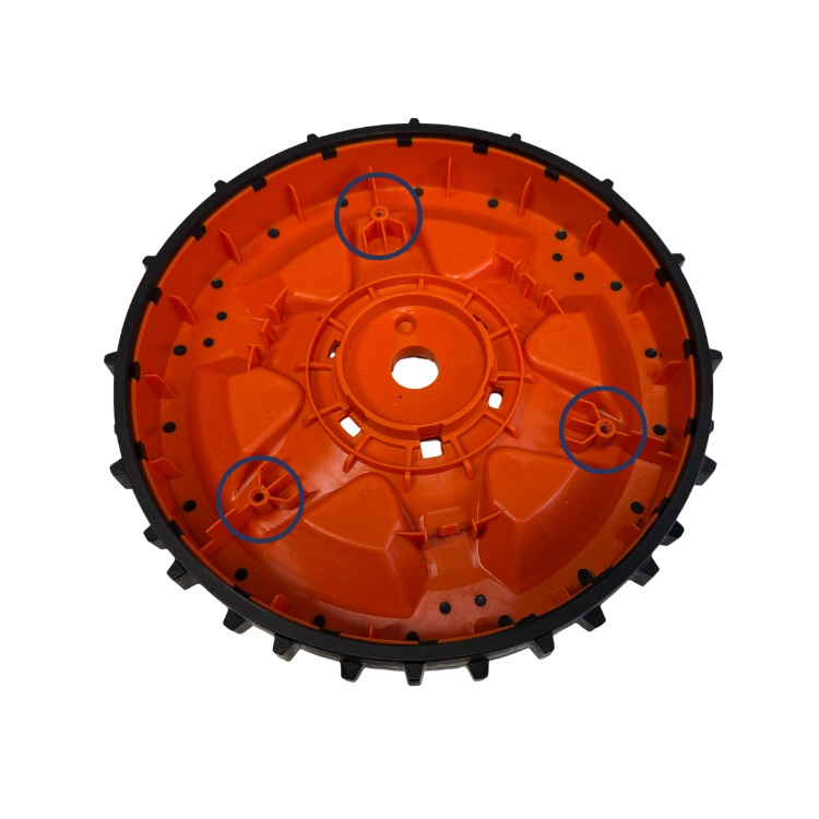 Cubierta de rueda Automower 310, 315, 305(2020), 315X, 405X, 415X, 435X AWD (trasera)