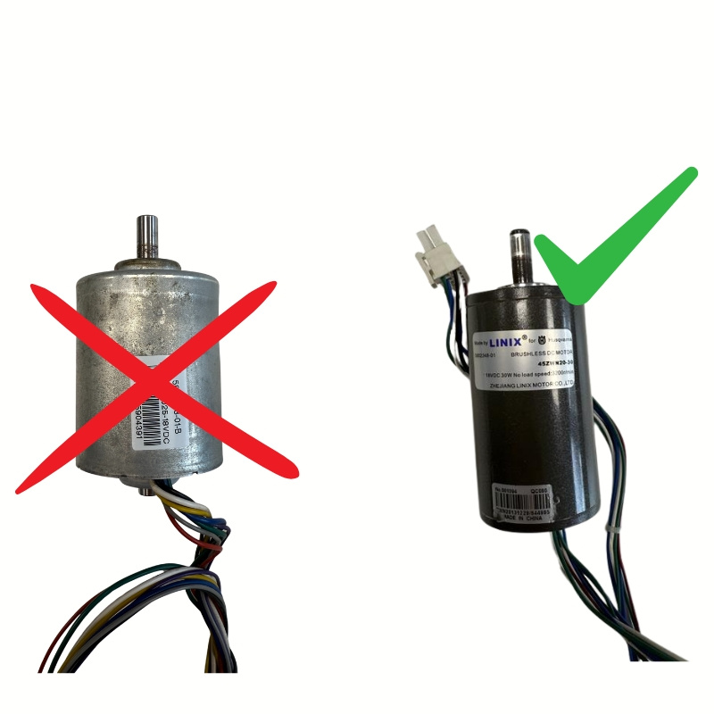 Placa del motor de corte para Automower 320, 330X (LINIX)